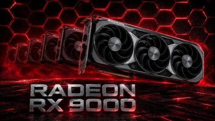 Card đồ họa AMD Radeon RX 9000 series với thiết kế hai quạt, minh họa cho bài viết về việc AMD tăng giá dòng RX 9000 lên tới 20%