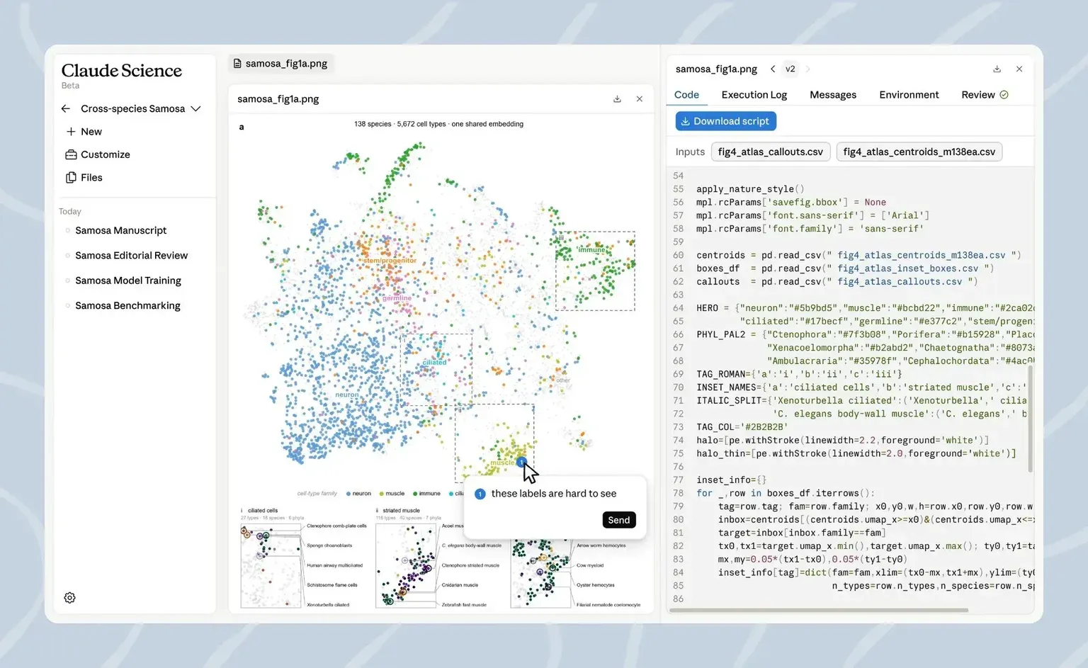 Claude Science AI workbench cho nghiên cứu sinh học và drug discovery