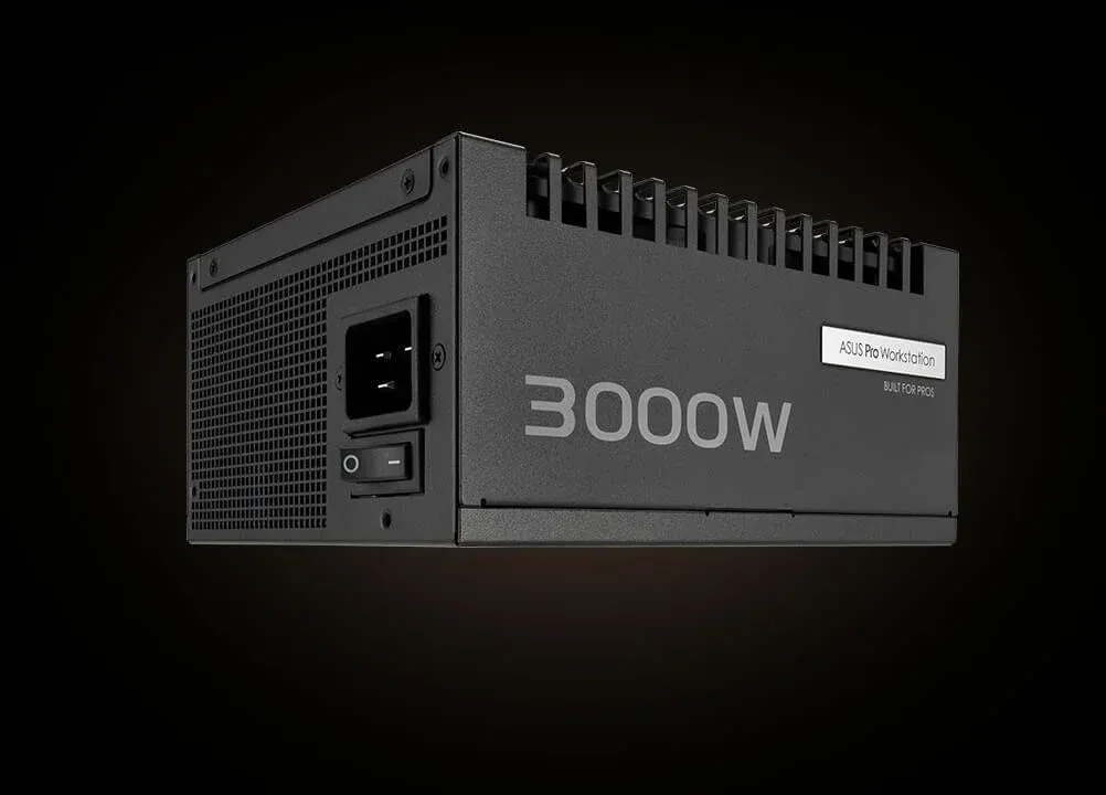 Bộ nguồn ASUS Pro WS 3000W Platinum chuẩn ATX 3.1