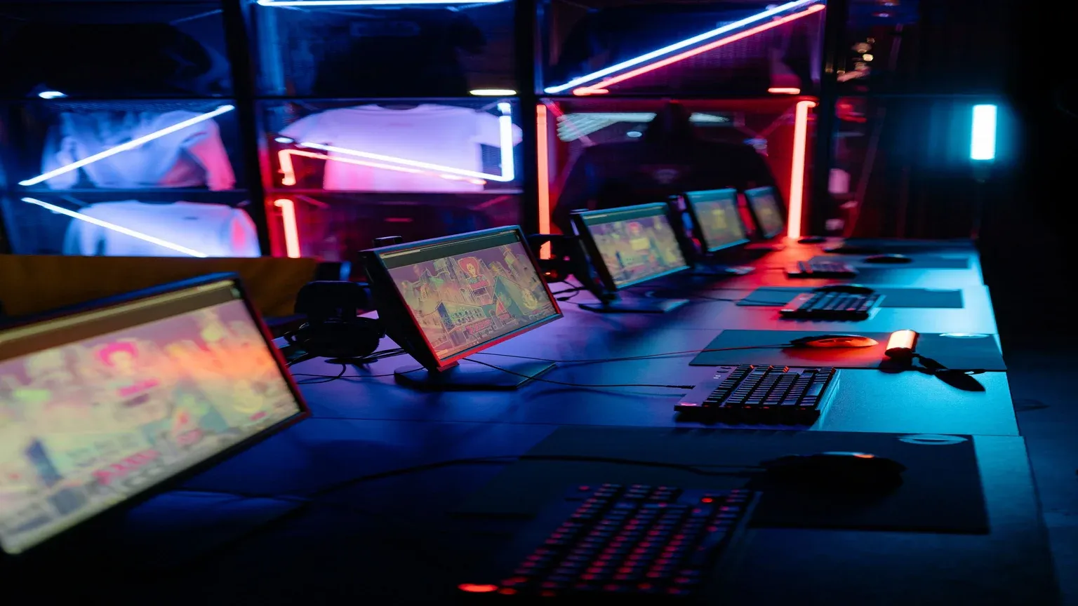 Neon Gaming Setup — Star Fox 2026 Launch