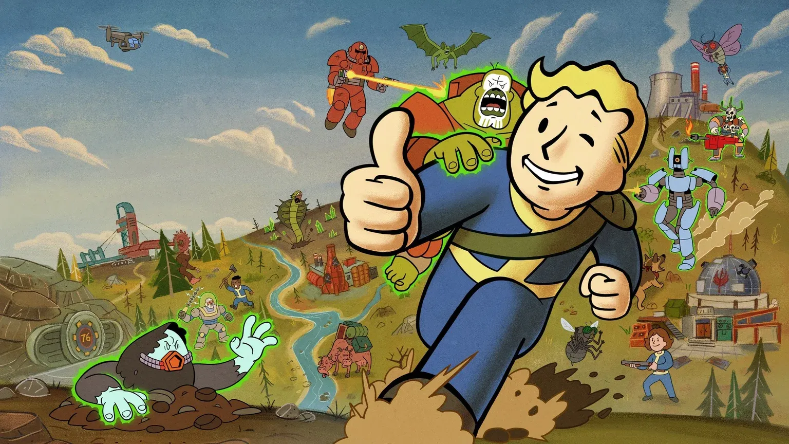 Fallout 5 key art với Creation Engine 3