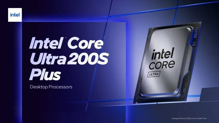 Intel Core Ultra 200S Plus Arrow Lake Refresh chip