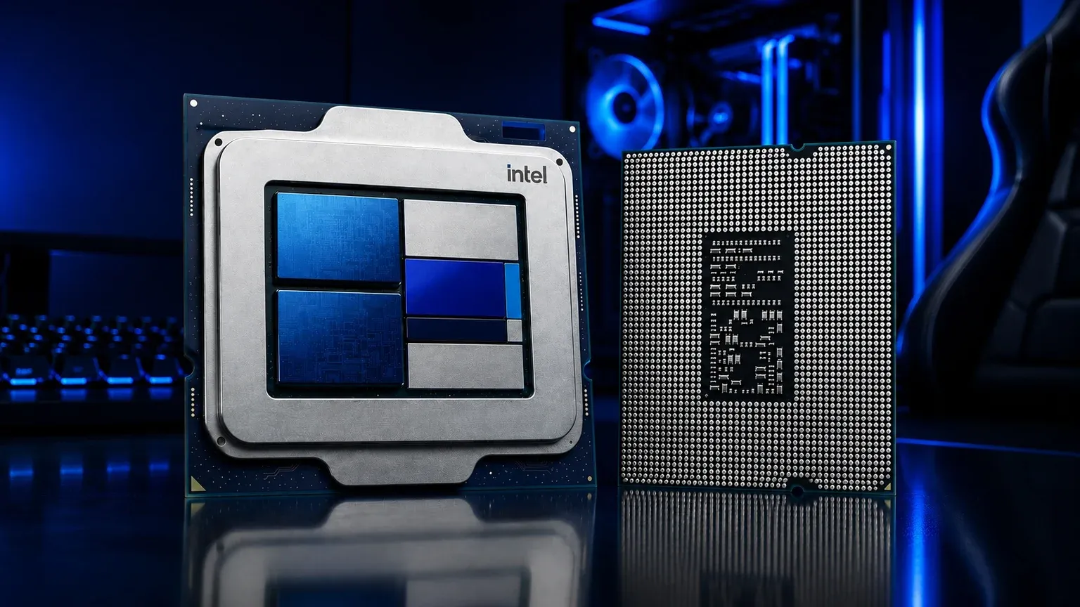 Intel Nova Lake-S CPU socket LGA 1954 với thiết kế dual-die 52 nhân mới