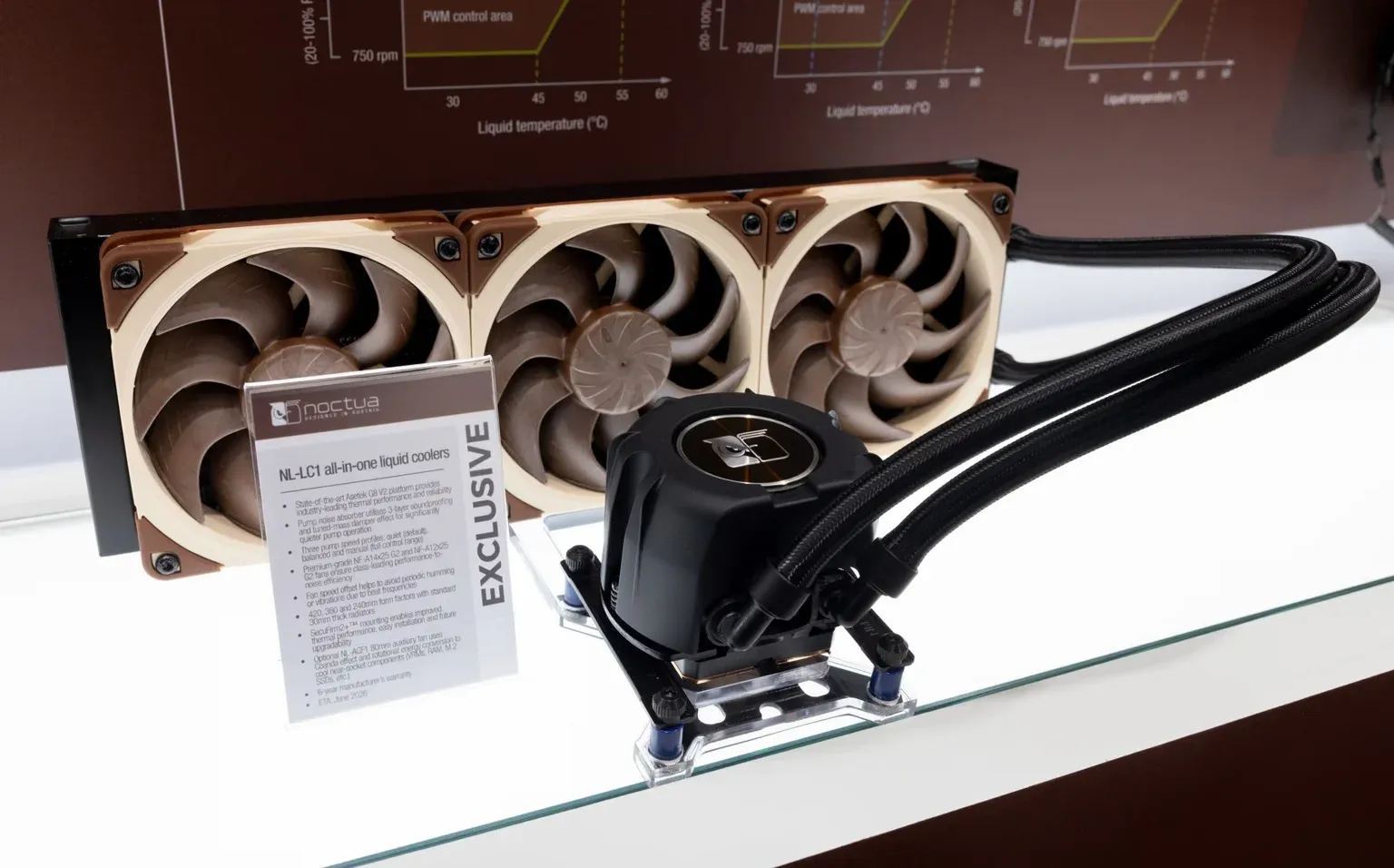 Tản nhiệt AIO Noctua NL-LC1 360mm với hệ thống cách âm pump 3 lớp